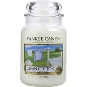 Yankee Candle By Yankee Candle Clean Cotton Scented Large Jar 22 Oz For Anyone