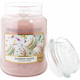 Yankee Candle By Yankee Candle Rainbow Cookie Scented Large Jar 22 Oz For Anyone