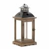 Gallery of Light Monticello Wood Lantern (L)