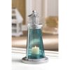 Gallery of Light Blue Watch Tower Candle Lantern Lamp