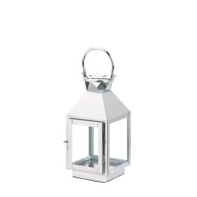Gallery of Light Dapper Stainless Steel Lantern