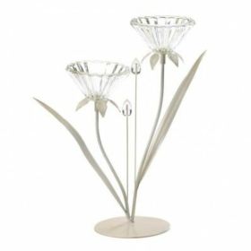 Gallery of Light Double Posy Candleholder