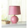 Gallery of Light Pink Round Base Table Lamp
