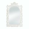 Accent Plus Grand Distressed White Wall Mirror