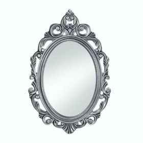 Accent Plus Silver Royal Crown Wall Mirror