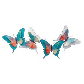 Accent Plus Watercolor Butterfly Wall Decor