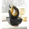 Cascading Fountains Golden Hands Accent Tabletop Fountain