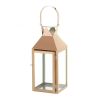 Gallery of Light Rose Gold Candle Lantern