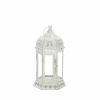 Gallery of Light Distressed Floral Lantern