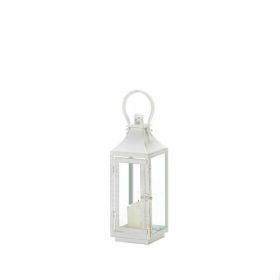 Gallery of Light Traditional White Lantern