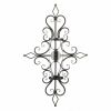 Gallery of Light Flourished Candle Wall Sconce