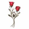 Gallery of Light Romantic Roses Wall Sconce