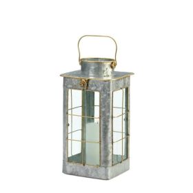 Gallery of Light Small Farmhouse Galvanized Lantern