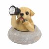 Summerfield Terrace Puppy With Telescope Solar Light