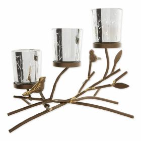 Gallery of Light Triple Tealight Branches Candle Holder