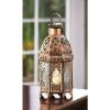 Gallery of Light Copper Moroccan Candle Lamp
