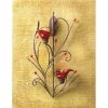 Gallery of Light Ruby Blossom Tealight Sconce