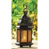 Gallery of Light Yellow Glass Moroccan Lantern