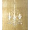 Gallery of Light Shabby Chic Scroll Candelier