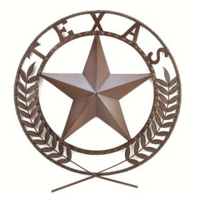 Accent Plus Texas Star Wall Plaque