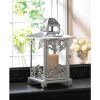 Gallery of Light Silver Scrollwork Candle Lantern
