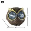 Accent Plus Large Solar Owl Figurine