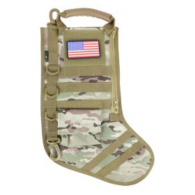 Osage River Ruck Up Tactical Stocking w/ USA Patch- Multicam