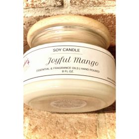 Joyful Mango Soy Candle (Pack of 1)
