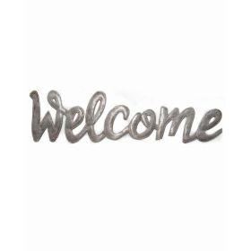 Metal Welcome Sign (Pack of 1)