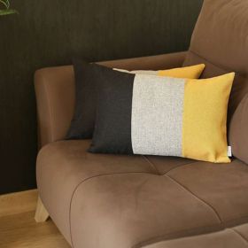 Boho-Chic Decorative Jacquard Throw Pillow Set of 2