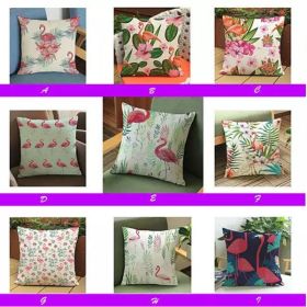 Fabulous Flamingos Cushion Covers (Pack of 1)