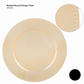 Round Charger Plastic Plate (Pack of 1)