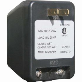 Plug-In Transformer For Edgewood And Bayside Estate Lighted Address Plaques (Pack of 1)