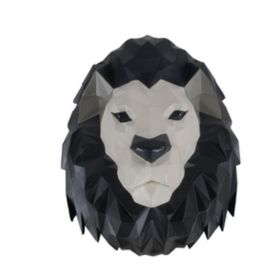 Anne Home - Origami Lion Head Wall Dcor (Pack of 1)