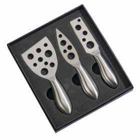 Stainless Steel 3 Piece Cheese Set, 5.5" (Pack of 1)