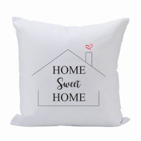 Pillow 16X16 Home Sweet Home (House) (Pack of 1)