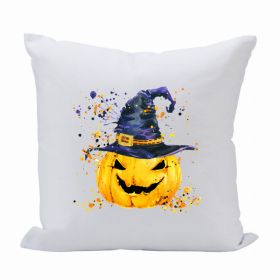 Pillow 16X16 Pumpkin With Hat (Pack of 1)
