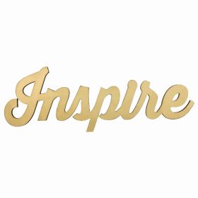 Inspire Wood Wall Sign (Pack of 1)