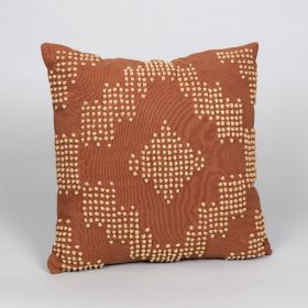 Woven Cotton Throw Pillow (Pack of 1)
