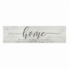 Home Quote Oversized Wall Art (Pack of 1)