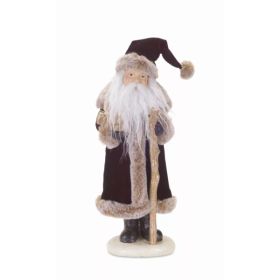 Santa with Packages 22"H Resin (Pack of 1)