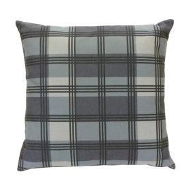 Plaid Pillow 18.5" Polyester (Pack of 1)