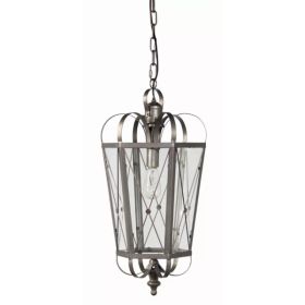 Hanging Lamp 12" x 27"H Iron (Max 40W) (Pack of 1)