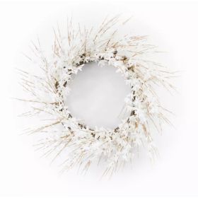 Blossom Wreath 25"D Polyester (Pack of 1)
