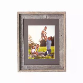 20"x23" Natural Weathered Grey Picture Frame with Plexiglass Holder (Pack of 1)