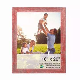 19"x23" Rustic Red Picture Frame (Pack of 1)