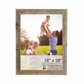 19"x23" Natural Weathered Grey Picture Frame (Pack of 1)