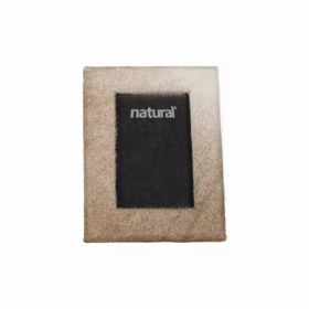 7" x 9" Natural, Cowhide - 4" x 6" Picture Frame (Pack of 1)
