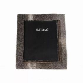 11" x 13" Grey, Cowhide - 8" x 10" Picture Frame (Pack of 1)