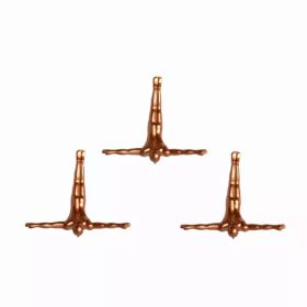 6.5" x 2.5" x 6.5" Wall Diver - Bronze 3-Pack (Pack of 1)